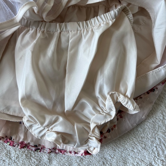 Laura Ashley pink dress with under shorts - Picture 5 of 5